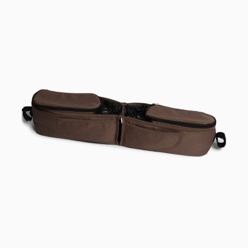 Zoe Double Stroller Organizer - Cocoa