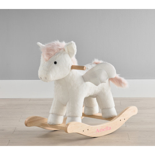 Pegasus Plush Nursery Rocker