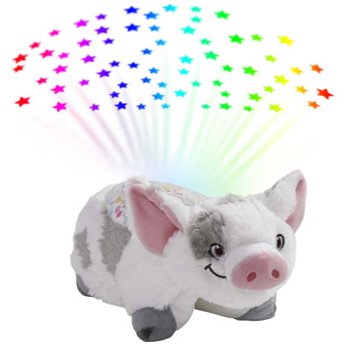 Pillow Pets Disney Moana Pua Sleeptime Lites - Pua Plush Night Light Stuffed Animal