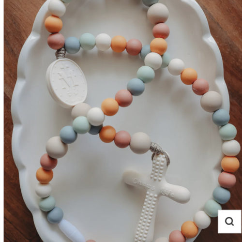 Silicone Baby Rosary | God’s Grace | Chews Life