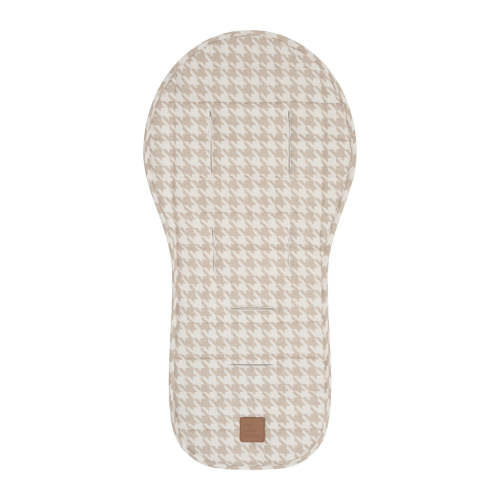Houndstooth Universal Linen Pram Liner