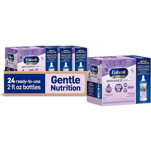 Enfamil NeuroPro Gentlease Ready-to-Feed Baby Formula, 2 Fl Oz, 24 CT