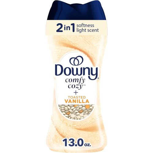 Downy Blends In-Wash Laundry Scent Booster Beads, Toasted Vanilla Scent, 13 OZ, Fabric Sottener Beads and Freshness