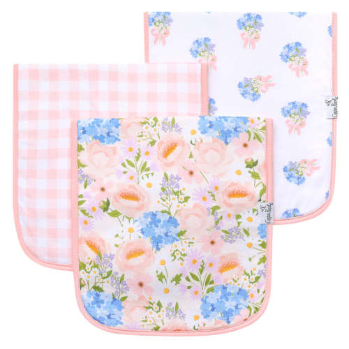 Copper Pearl | Burp Cloth Set (3-Pack) | Penelope