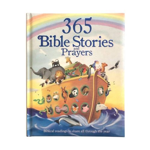365 Bible Stories and Prayers (Little Sunbeams) - by Cottage Door Press (Hardcover)