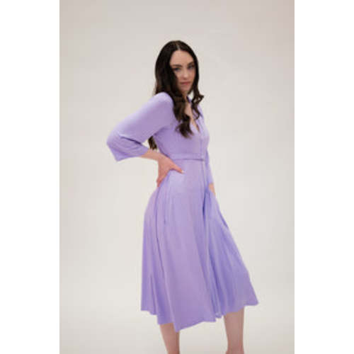 Lila Labor & Postpartum Gown in Lilac