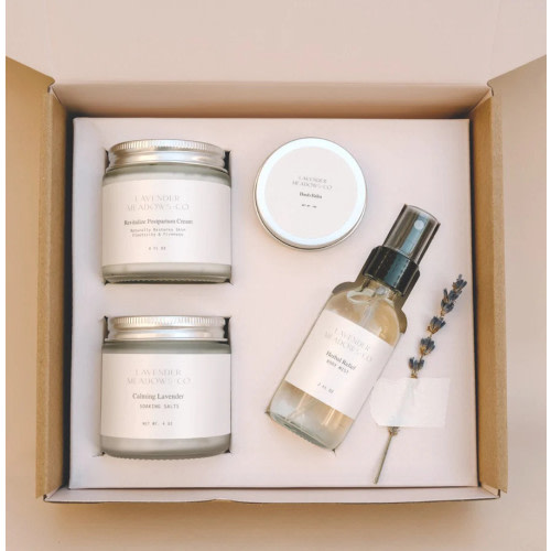 Postpartum Care Package by Lavender Meadows Co | In His Hands