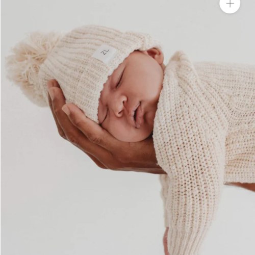 Ziggy Lou Beanie - Chunky Textured Honey