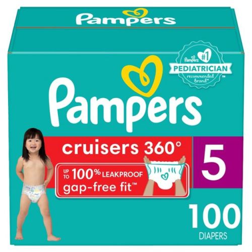 Pampers Cruisers 360 Disposable Diapers - (Select Size and Count)