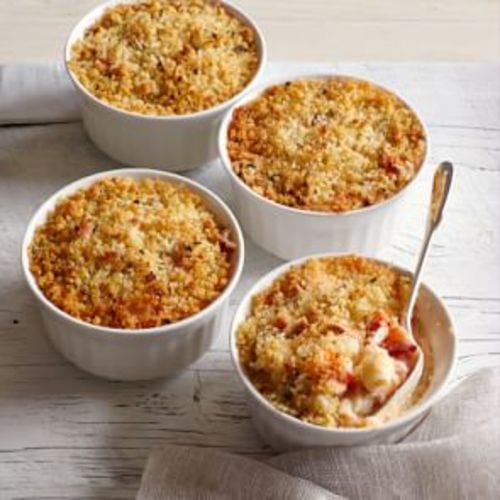Gluten-Free Lobster Mac & Cheese Ramekins, Serves 4