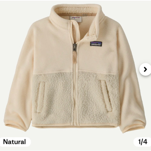Patagonia Baby Cozy Fluff Fleece Jacket