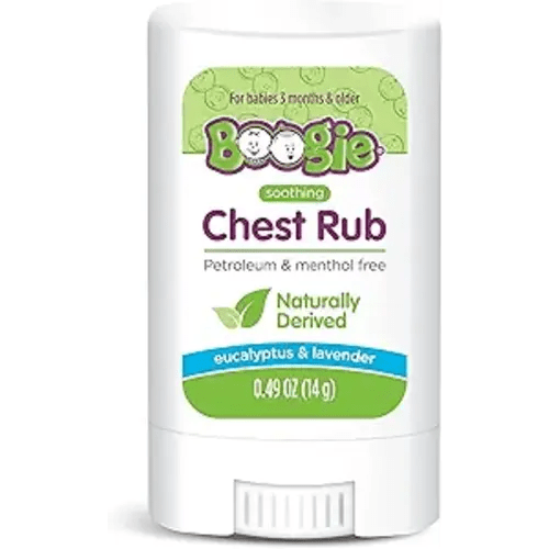 Boogie Soothing Chest Rub Stick for Babies and Kids - 0.49 oz - Soothing Relief for 3+ Months - Made with 100% Naturally Derived Ingredients - Baby Essentials