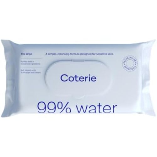 Coterie, Water Baby Wipes, 56 Count