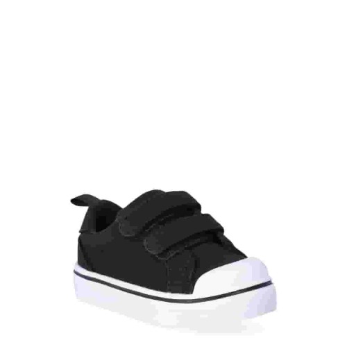 Wonder Nation Baby Boy Canvas Bump Toe Sneakers