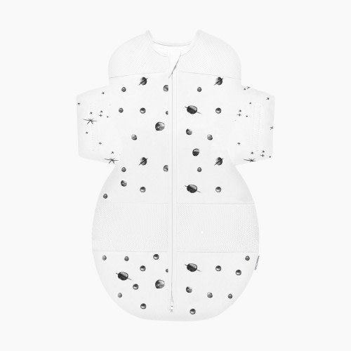 Happiest Baby Snoo Sack - Ivory Planets With White Wings, Medium