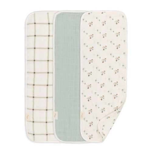 Crane Baby Organic Muslin Burp Cloth Set - 3pk