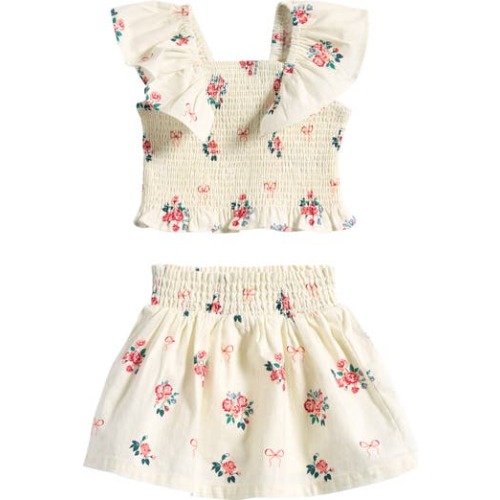 Bows & Bouquets Tank & Skirt Set, 12M