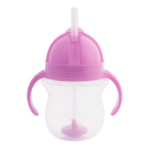 Any Angle™ Click Lock® Weighted Straw Trainer Cup, 7oz | Sippy Cup | Munchkin