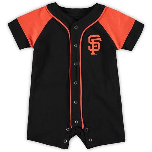 Outerstuff MLB Unisex-Baby Newborn & Infants 0-24 Months Little Slugger Creeper Bodysuit Romper