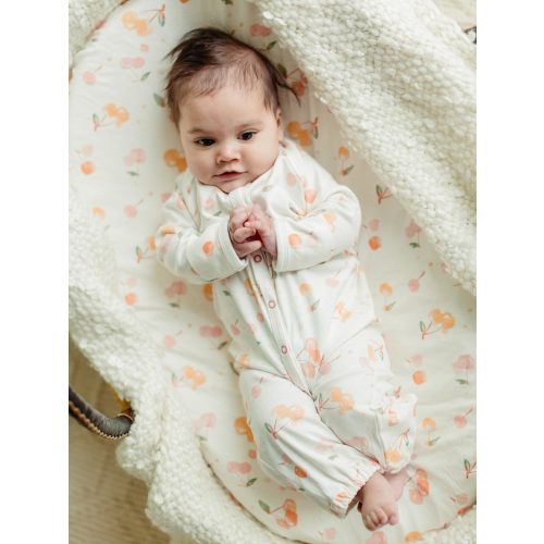 Convertible Romper & Beanie Set - Cherry Picking