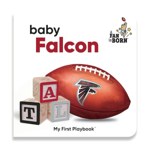 Toddler WinCraft Atlanta Falcons A Fan Is Born Baby Board Book