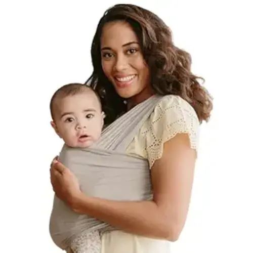 Solly Baby Wrap, Buttery-Soft Baby Carrier Newborn to Toddler 8-25 Lbs., Lightweight & Hands-Free Infant Sling Wrap, Breathable Summer Carrier, Baby Wearing & Postpartum Essential, New Mom Gift, Spelt