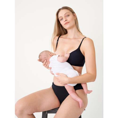 MOMANDA Women's Inbarely® Crossover Nursing Bralette