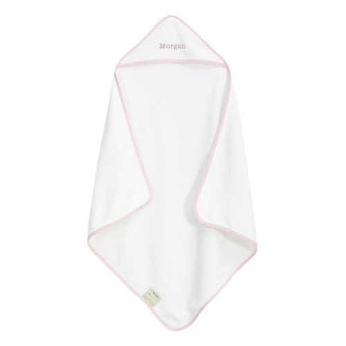 Gingham Baby Hooded Towels | Pottery Barn Kids