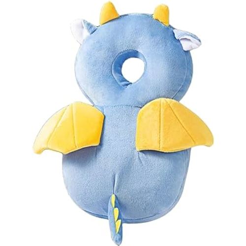 Baby Walker Head Protector Backpack Wear,Toddler Adjustable Baby Head Protection, Safety Pad Backpack for 5-24 Months Baby Learning Walking Crawling,Baby Head Protection Pad