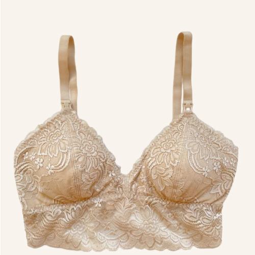 Nursing Bralette - Beige – MORROW+MINT