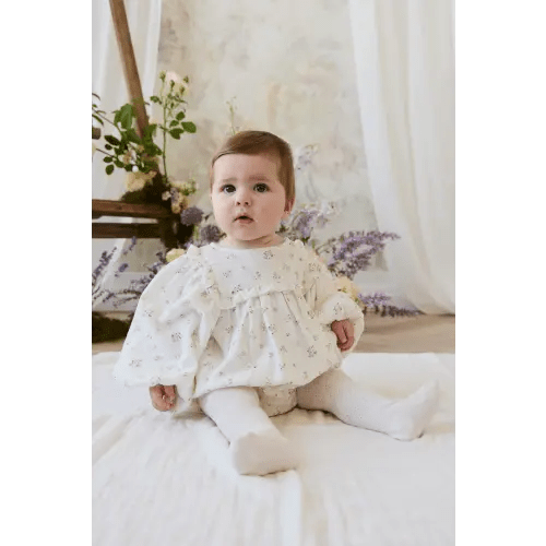 Organic Cotton Muslin Frances Playsuit-Ayla Whisper