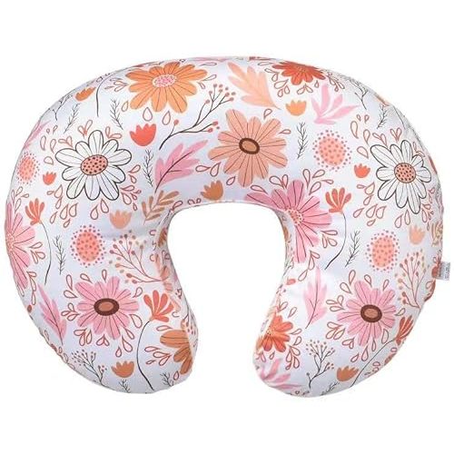 iEvolve Minky Nursing Pillow Cover Breast Feeding Pillow Cover Slipcover U Shape for Baby Boy Girl,Cover Only(Daisy)