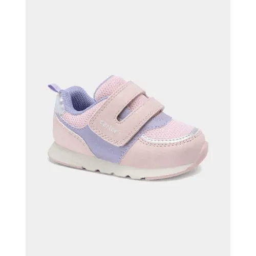 Baby Girl Every Step® First Walker Casual Shoes - Pink/Purple | Carter's