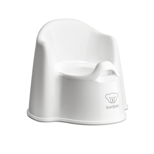 Potty Chair: White/Gray