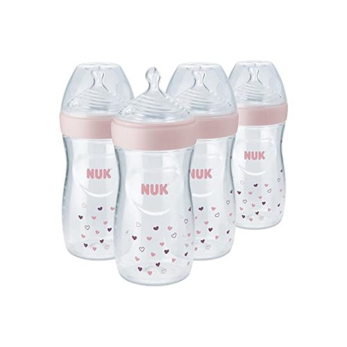 NUK Simply Natural Baby Bottle with SafeTemp