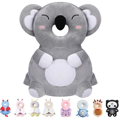 Baby Head Protector Backpack for Falling Crawling and Walking Toddler Essentials Harness Infant Koala Toys Helmets Baby Essentials Must Have 0.5-2 Years