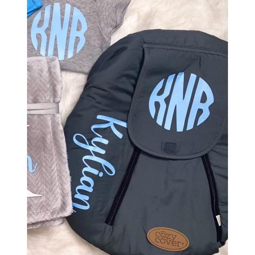 Personalized Carseat Cover