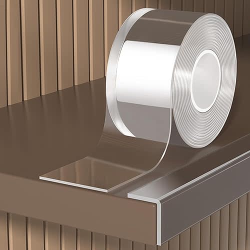 Edge Corner Protector Baby Proofing,Sharp Edge Wrap Cover Tape,Soft Clear Corner Guard & Fireplace Edge Safety Strip,Crib Rail Covers for Teething,Corner Protectors for Furniture,2 in x 9.84 FT