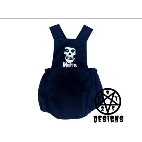 Misfits Horror Overall Baby Romper Jumpsuit