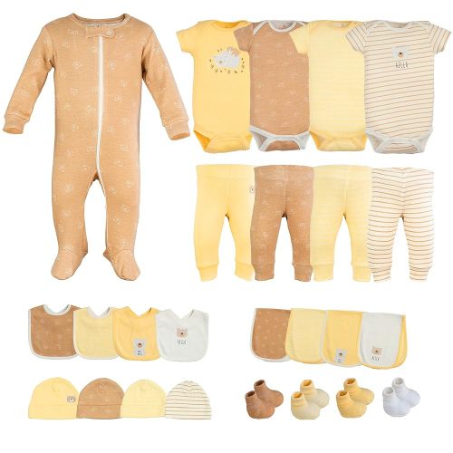 Baby Girl Clothes – 100% Cotton, Soft & Breathable Newborn Essentials and Gifts, Fits 3 to 6 Months