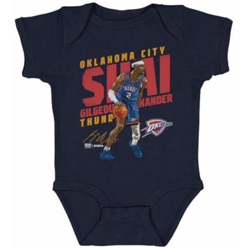 500 LEVEL SGA OKC Thunder Kids Baby Bodysuit - Shai Gilgeous-Alexander Oklahoma City Thunder Slant
