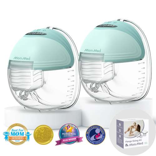 S21 Double Wearable Breast Pump & Flange Kits – MomMed