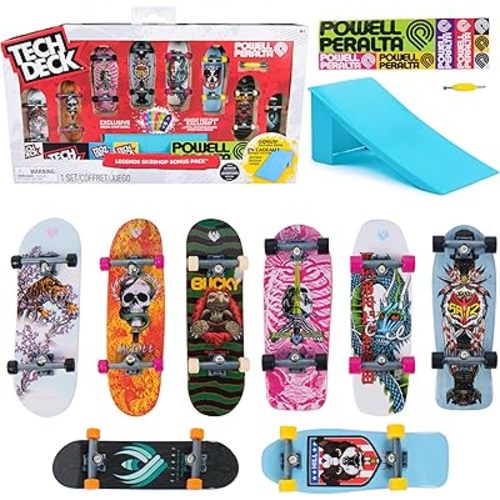 Tech Deck Powell Peralta Sk8shop Bonus Pack Customizable Fingerboards Set