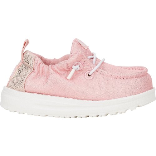 HEYDUDE Toddler's Lil Dudes Classic Metallic Slip-on Shoes