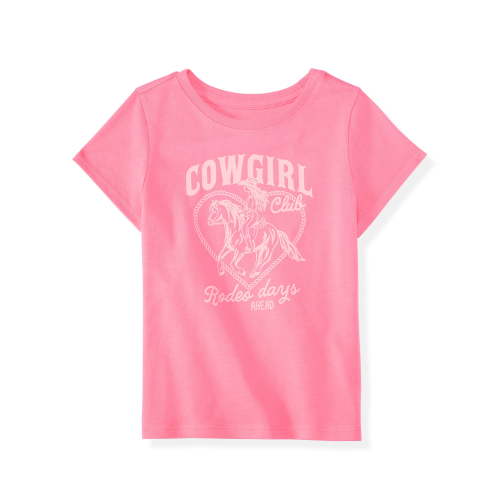 Garanimals Newborn, Baby & Toddler Girl Cotton Short-Sleeve Graphic T-Shirt, Sizes 0-6T
