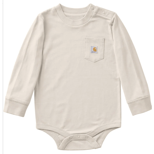 Kids' Long Sleeve Pocket Bodysuit (Baby)