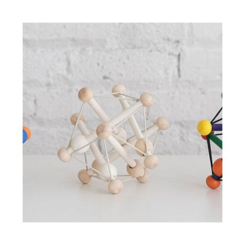 Manhattan Toy Skwish Natural Rattle And Teether Grasping Activity Toy