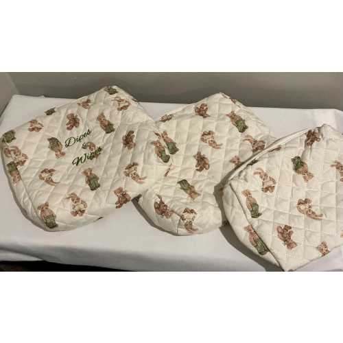 Three piece set diaper pouches