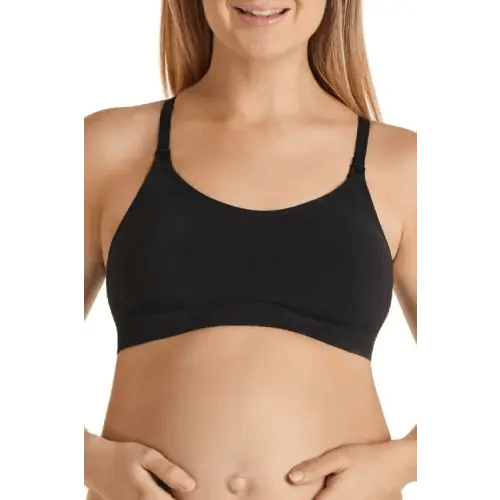 Bonds Bumps Seam Free Crop Black | Baby Bunting AU