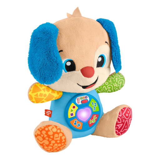 Free Shipping! Fisher-Price Laugh & Learn Smart Stages Puppy Plush Musical Toy for Baby Toddler with Lights Songs and First Words